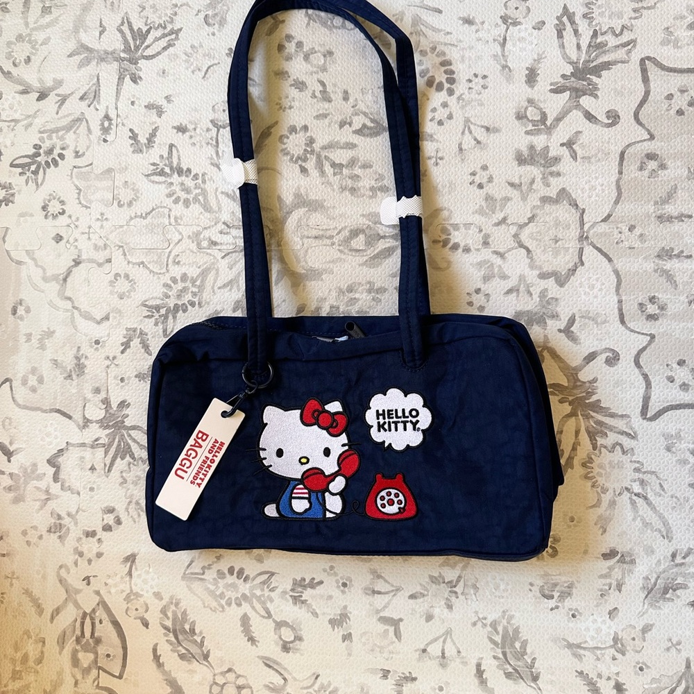Hello Kitty Nylon Bowler Bag